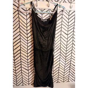 NWT Red Haute Black The Bee Cami Top Dress Women’s XS 5021